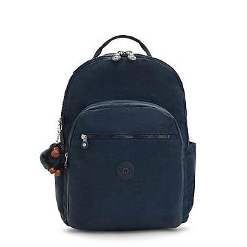 Kipling Seoul Extra Large 17" Backpack Laptoptassen Blauw | BE 1641XY